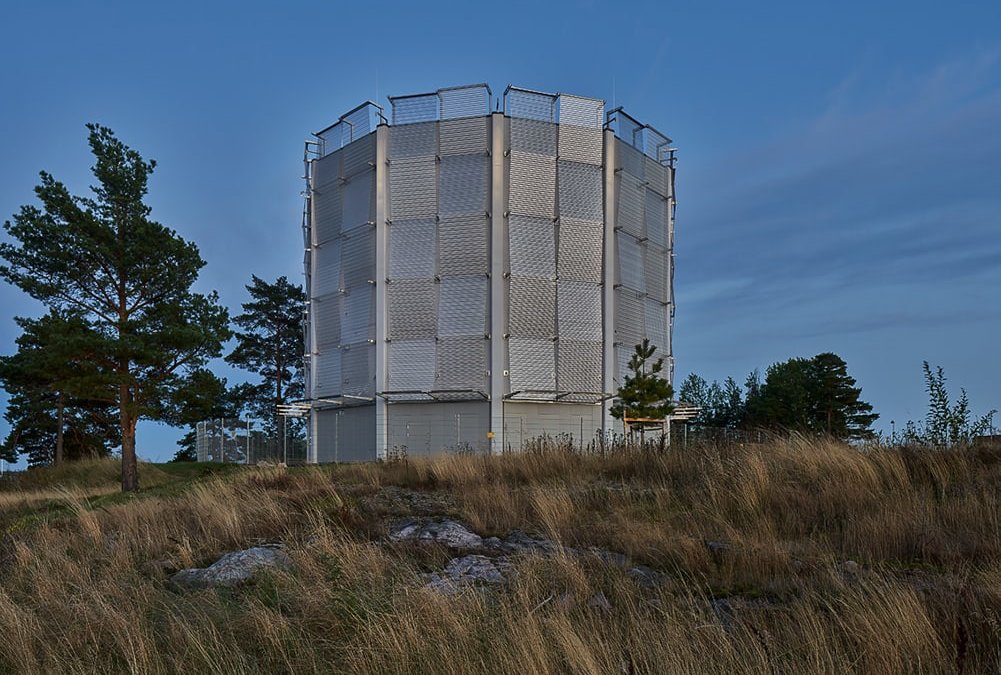 Wasserturm in Västervik (Schweden)